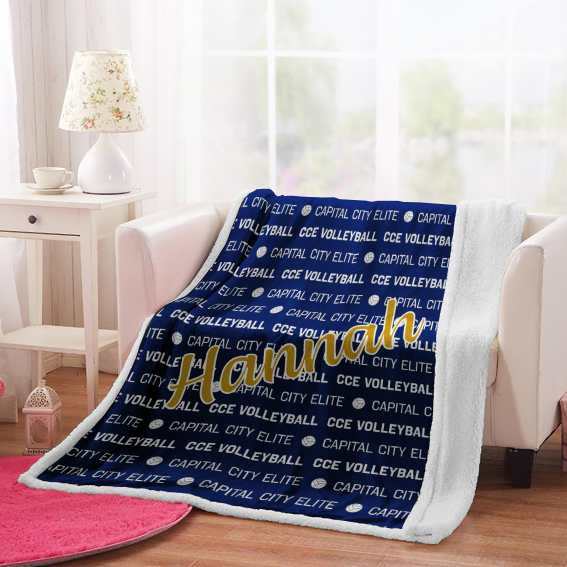 CCE blanket with Name Overlaid