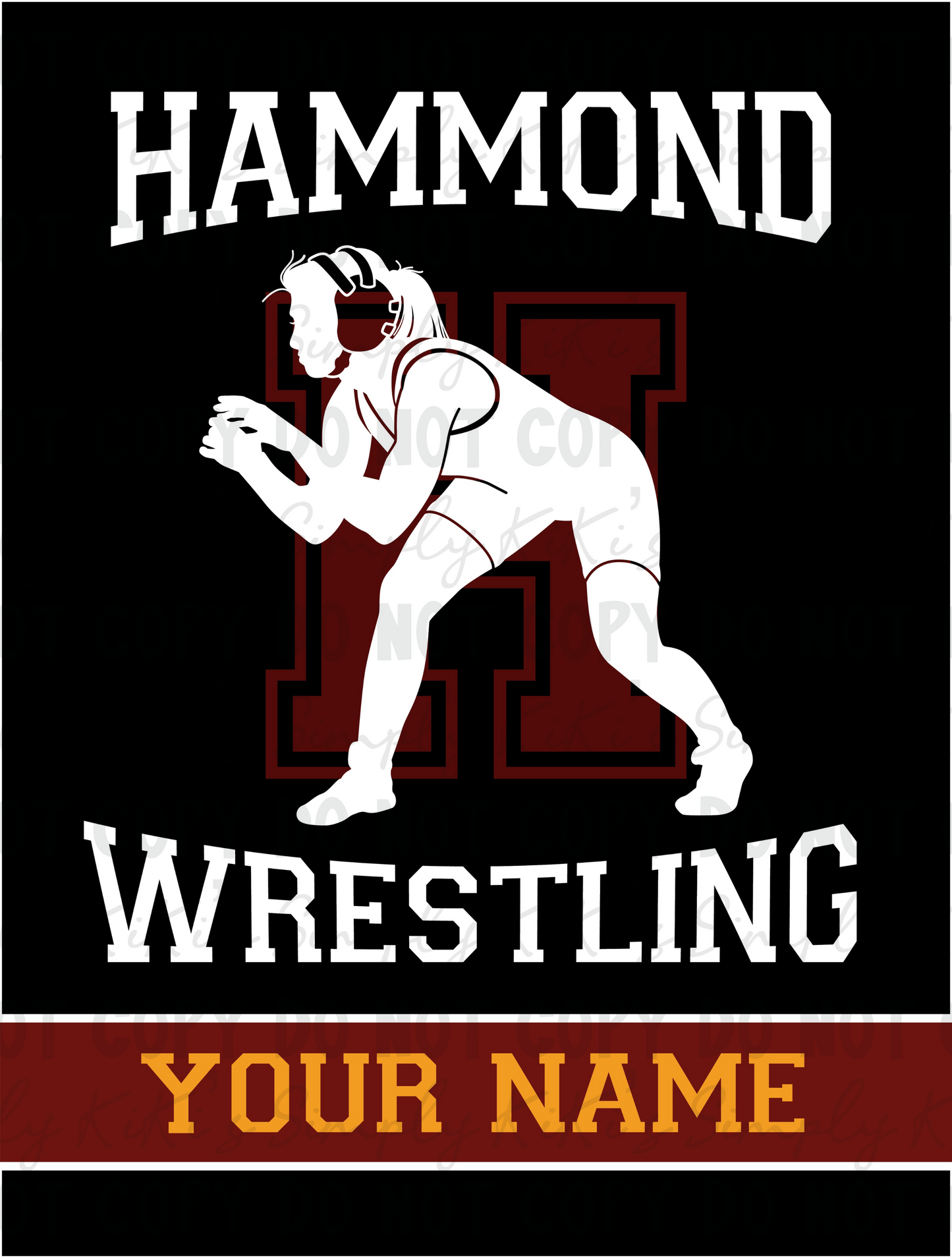 WRESTLING choose mens or womens