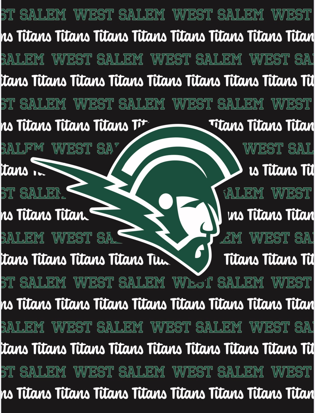 West Salem Blanket w/ TITAN Mascot