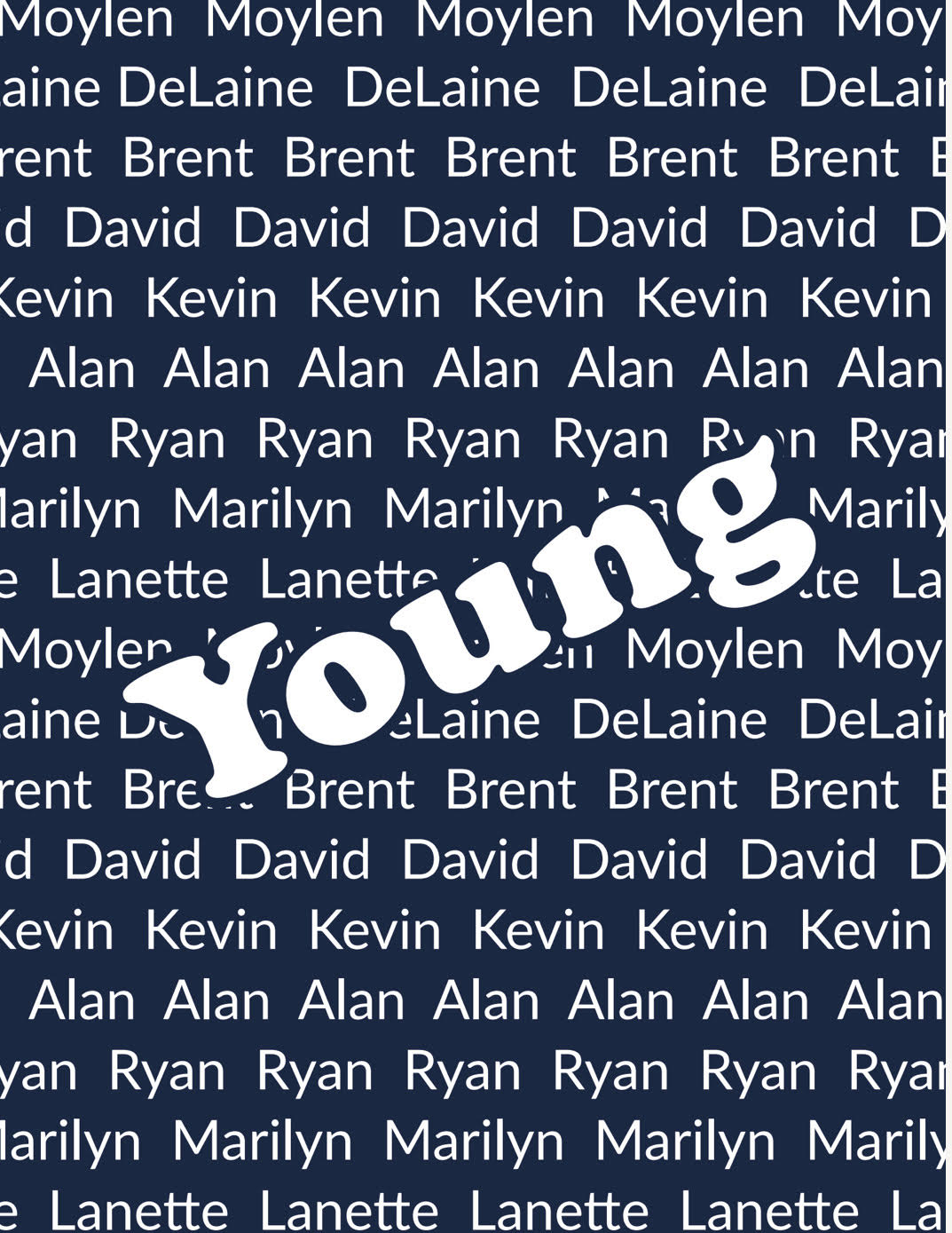 Name with Words On Top Blanket