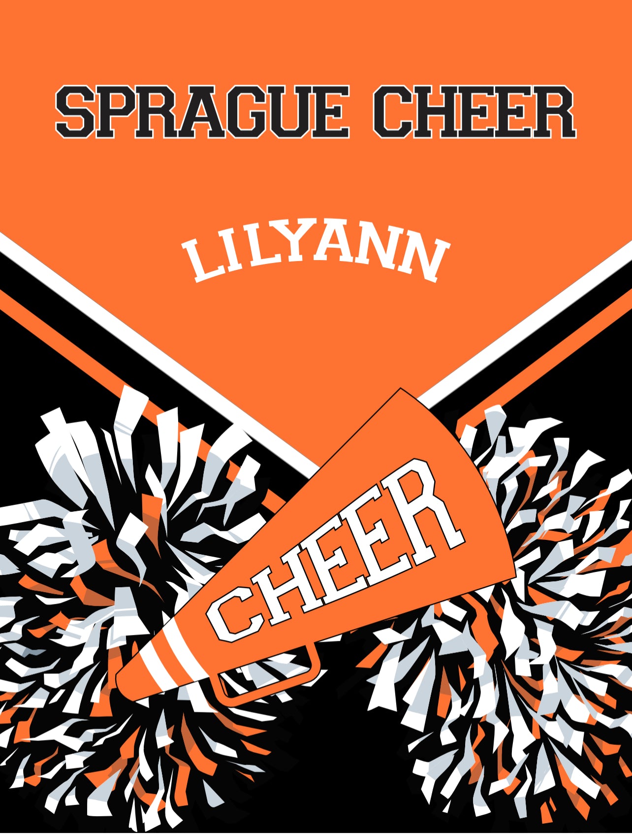 Custom Cheer Blanket