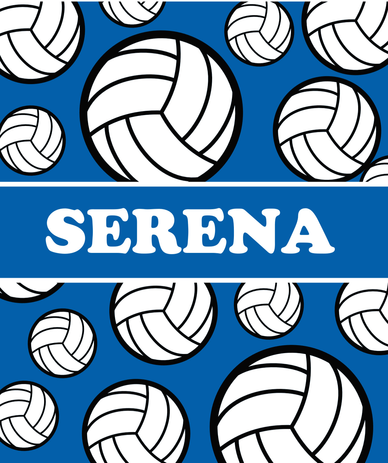 VOLLEYBALL customize in your school's colors