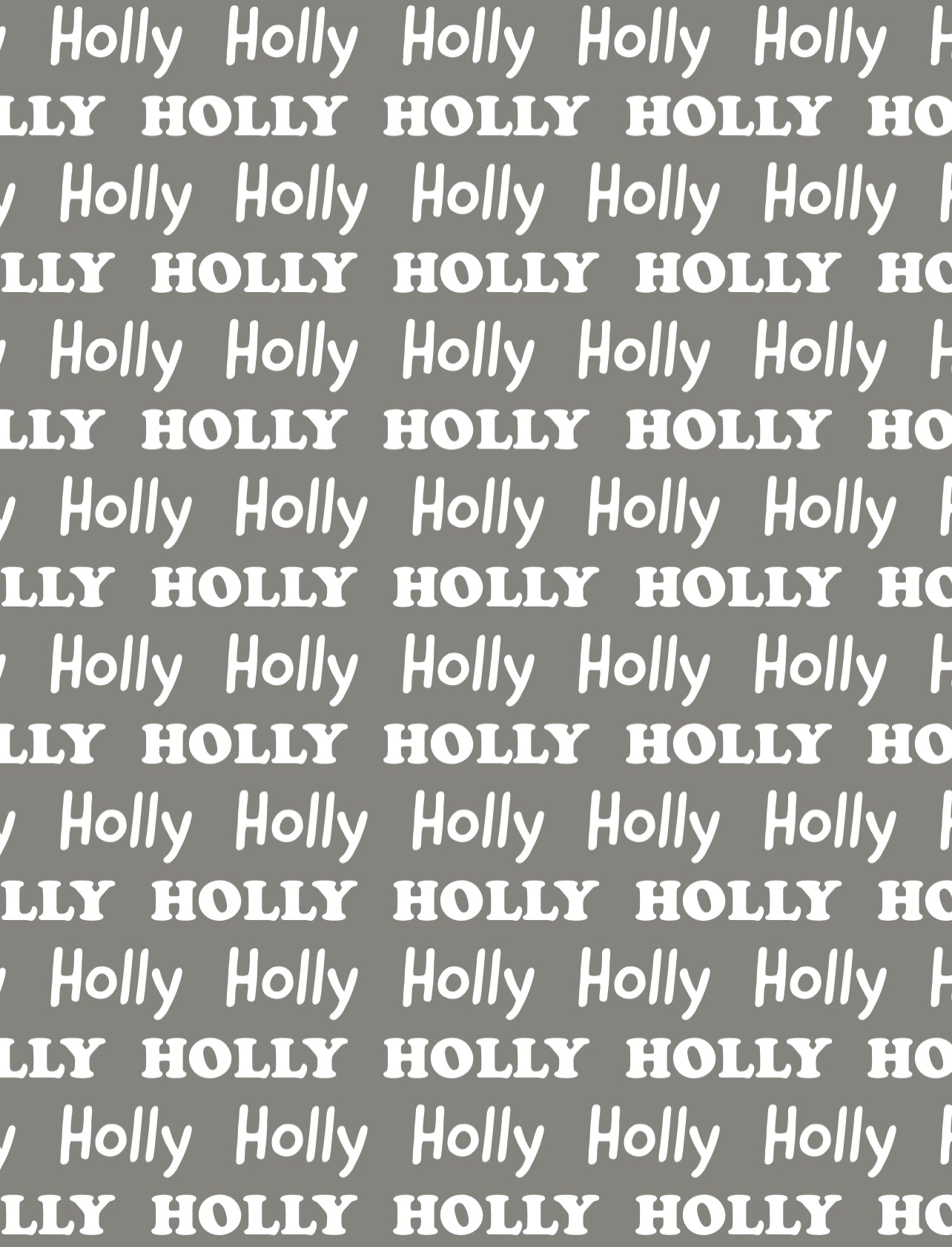 Multiple Words with Different Font Blanket