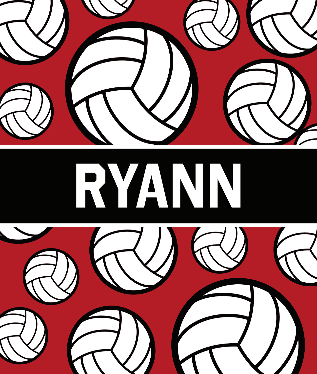 VOLLEYBALL customize in your school's colors